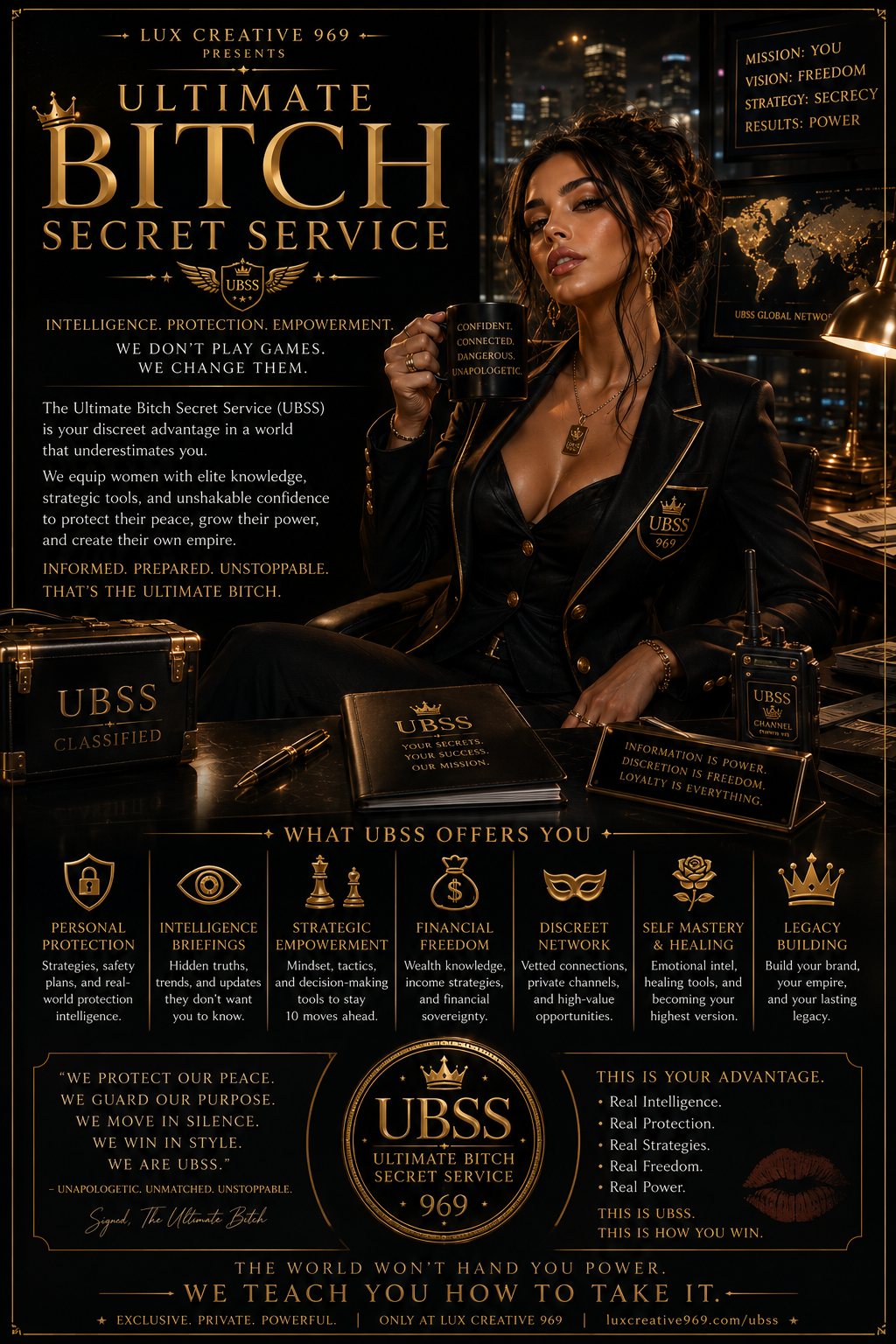 UBSS Briefing: Glamour As Strategy article artwork.